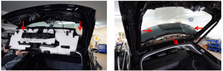 audi e tron original backkamera (parkeringshjälp)